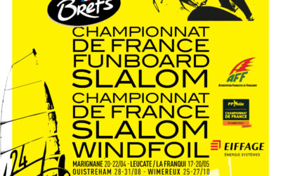 Championnat de France Funboard slalom                             Championnat de France slalom windfoil                                                                                            BRETS FUNBOARD TOUR AFF