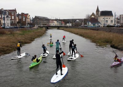 paddle et kayak sur le wimereux